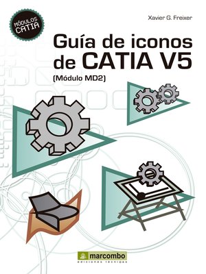 cover image of Guía de Iconos de CATIA V5 [Módulo MD2]